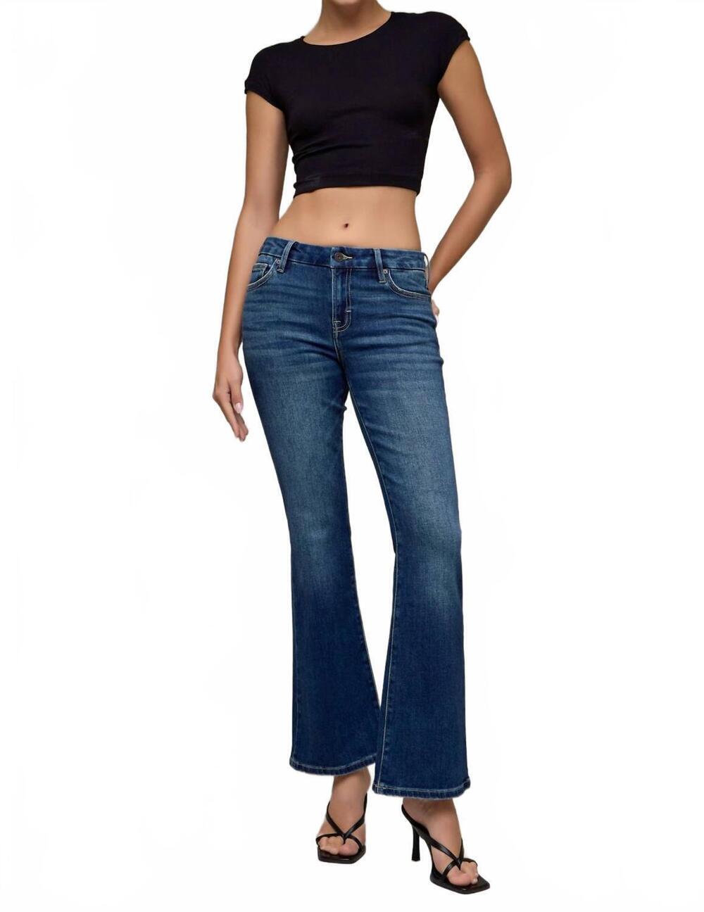 NEW HIDDEN ryan bootcut jeans in dark wash